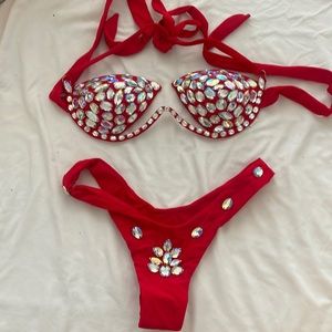 Bedazzled competition/rave wear